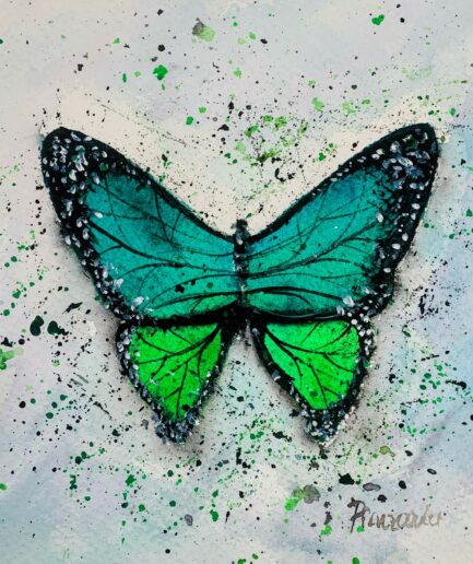 Fluturii Green Butterfly