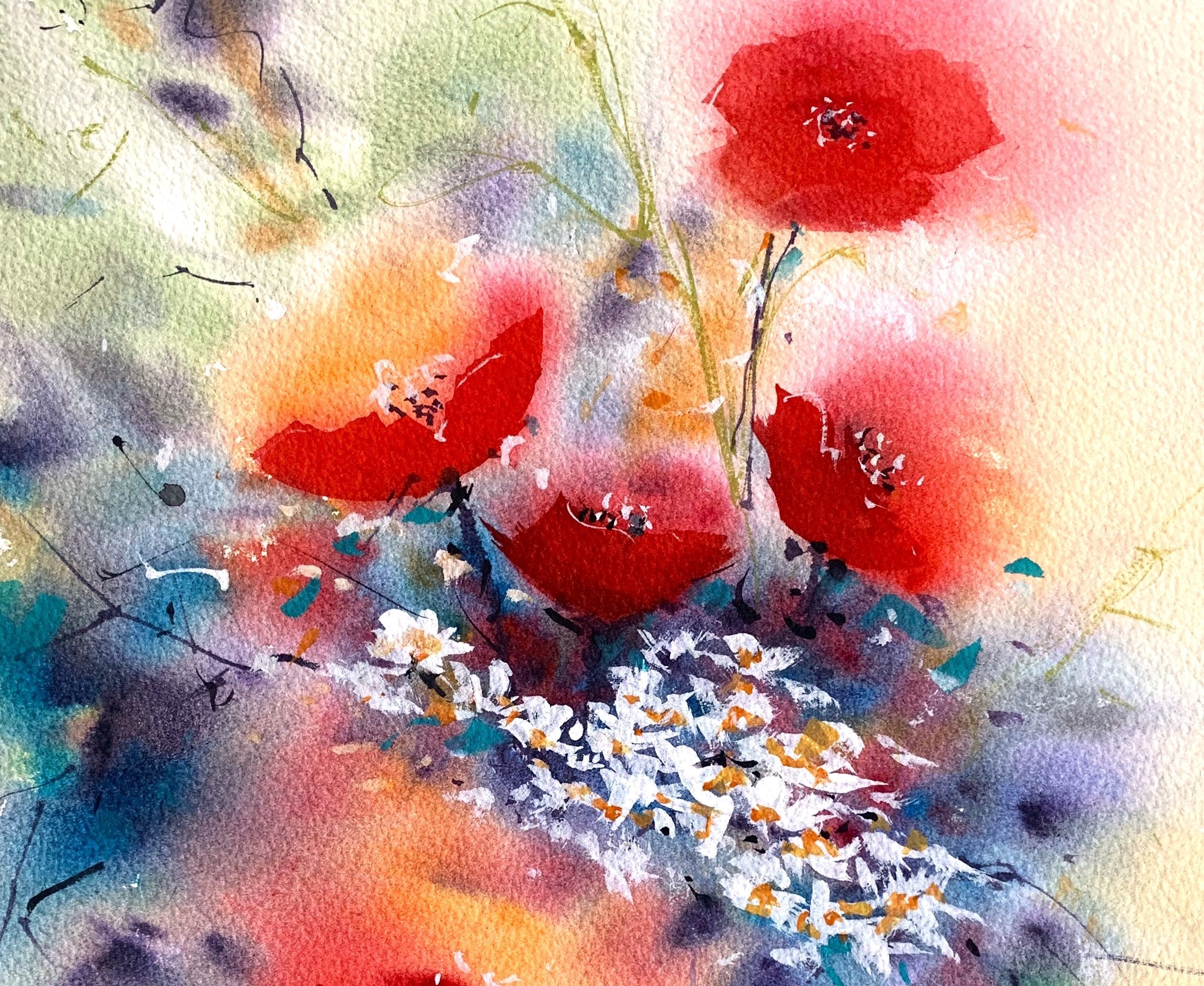 Flori de camp si maci