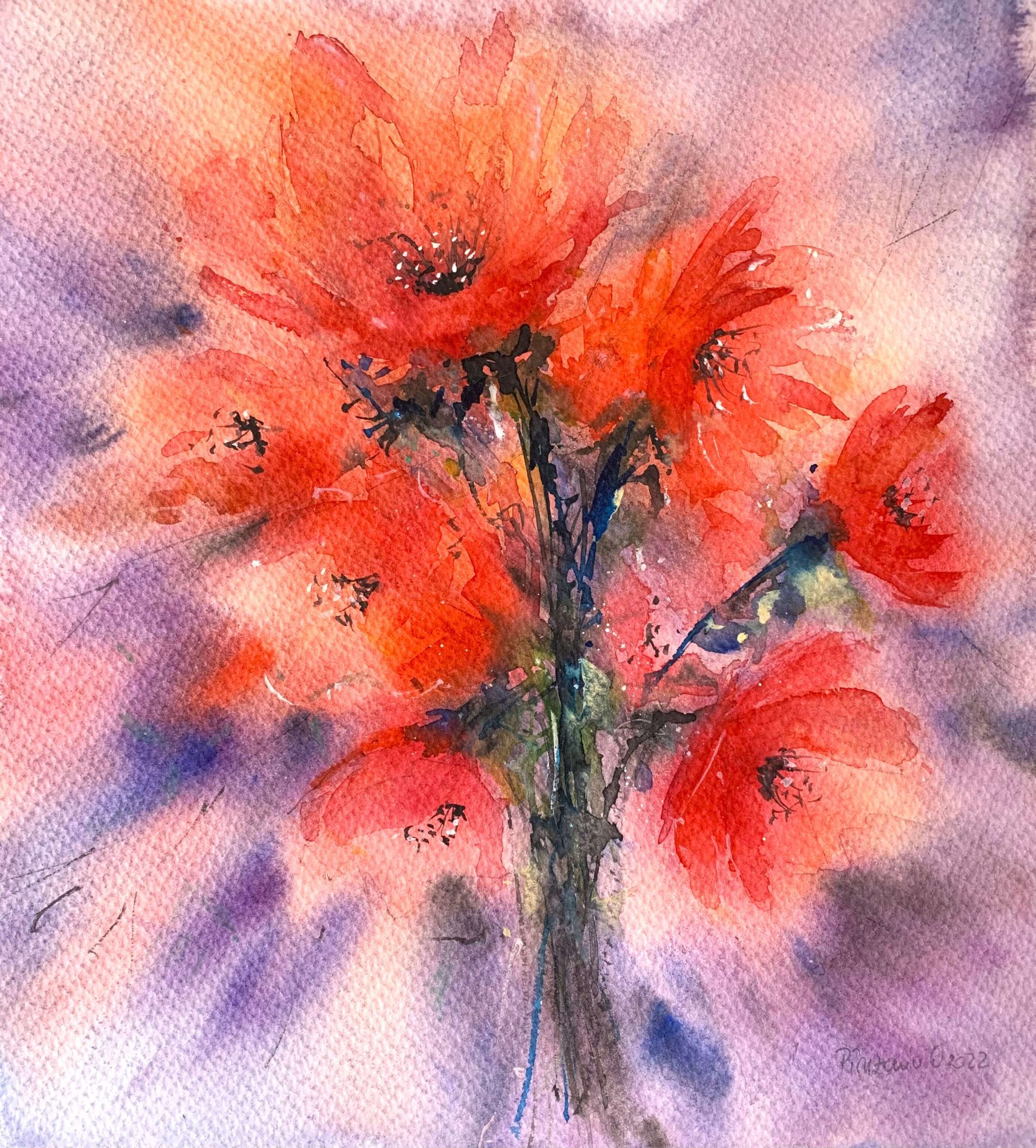 Tablou Natura moarta cu flori