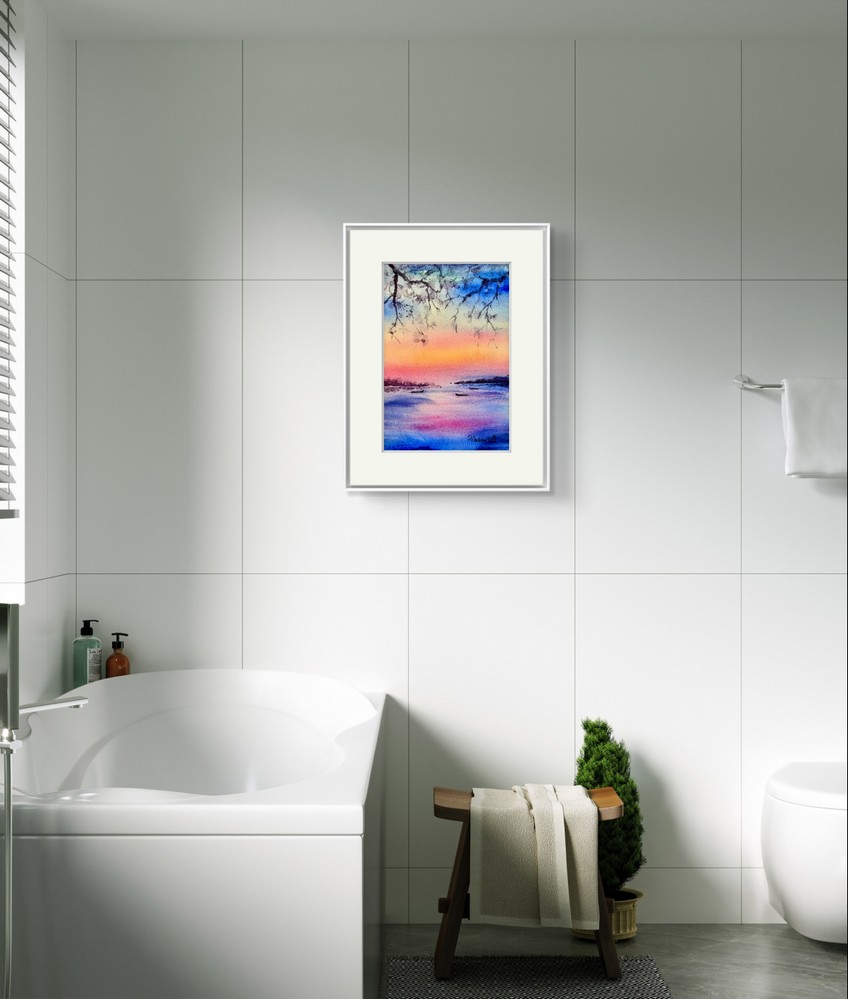 Tablou Dimineata In Port