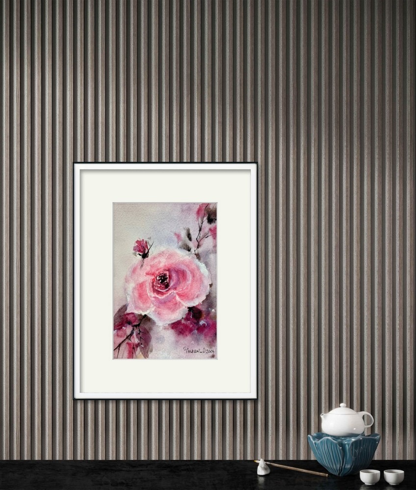 Tablou Eleganta Trandafirului Roz
