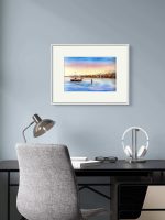 Tablou Vas ancorat la apus 297