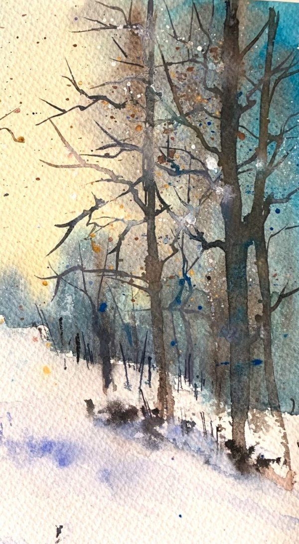 Tablouri living Freezing Cold Sunny Day