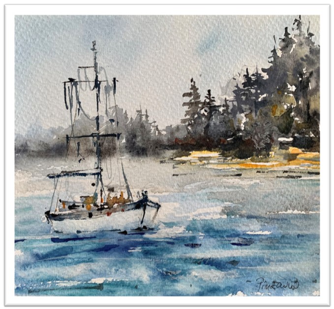 Tablouri personalizate Apus de soare Delta