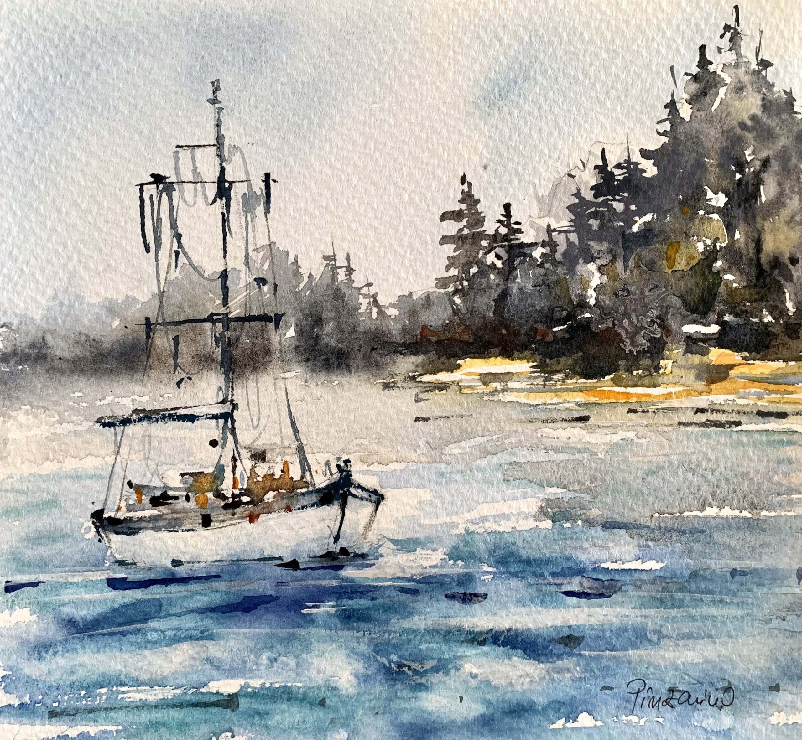 Tablouri personalizate Apus de soare Delta