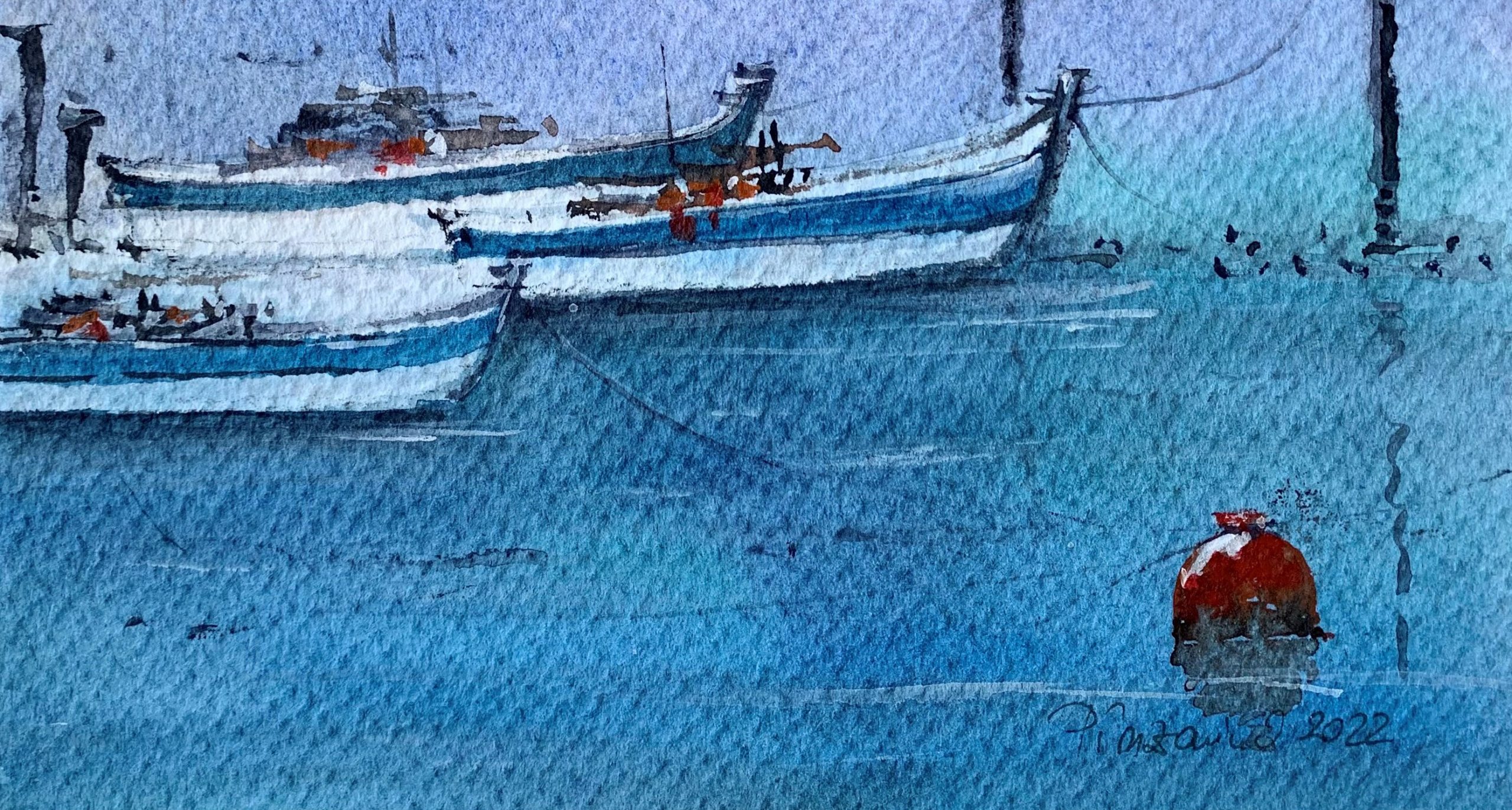 Tablouri personalizate Barci de pescuit