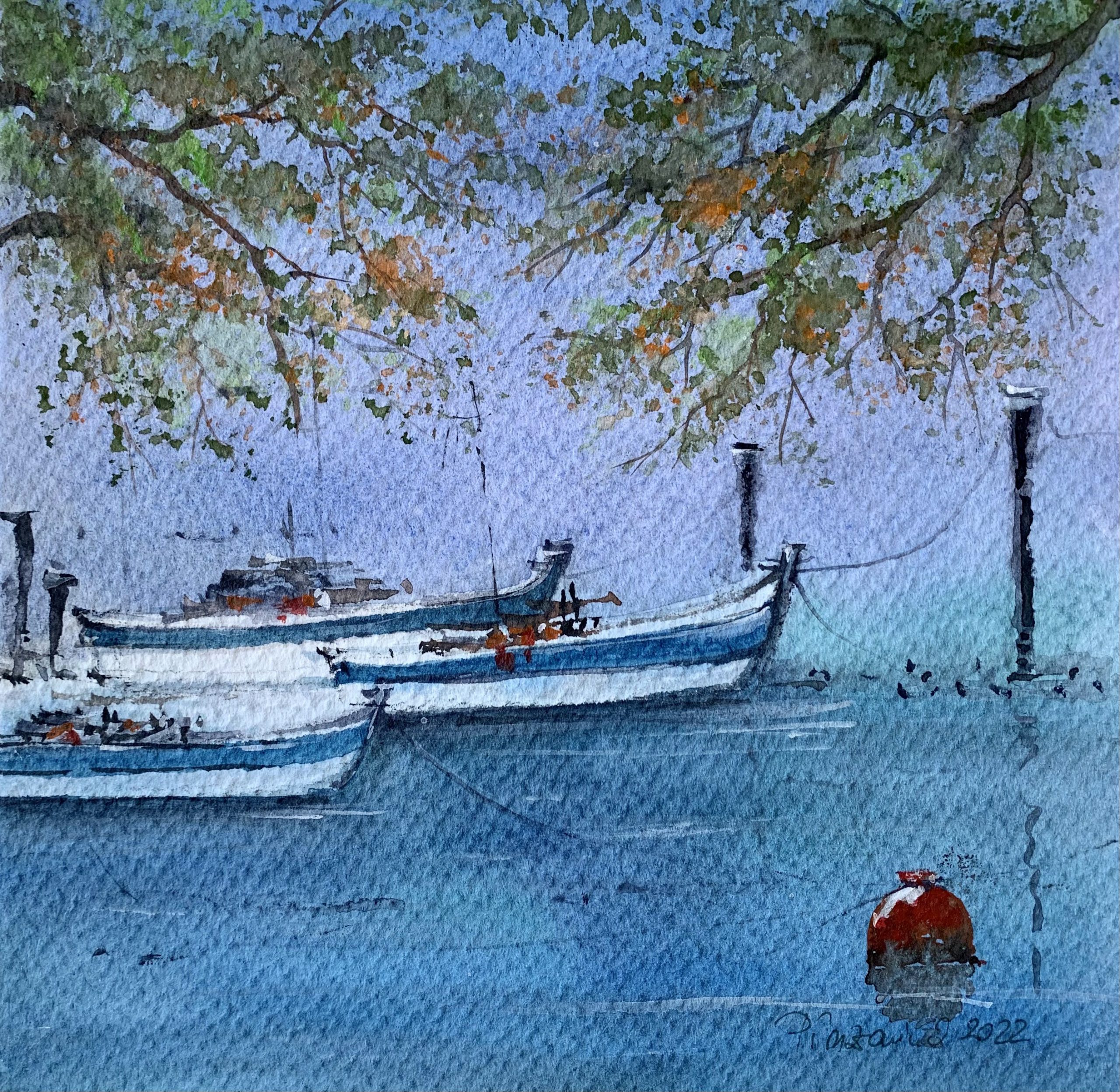 Tablouri personalizate Barci de pescuit