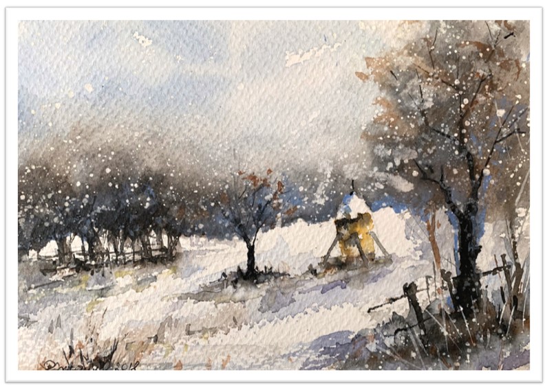 Tablouri personalizate Capita uitata pe camp