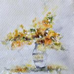 Tablou Flori galbene