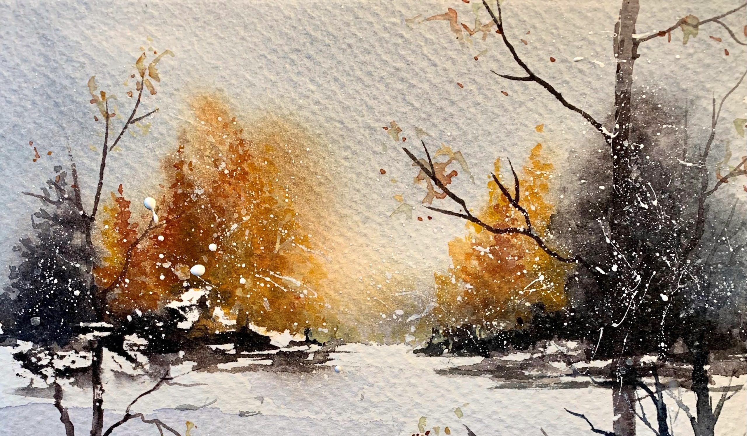 Tablouri personalizate Inceput de iarna