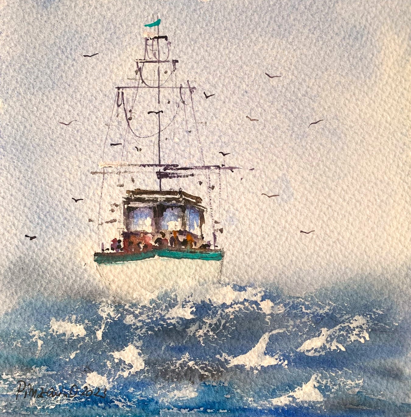 Tablouri personalizate Mare involburata