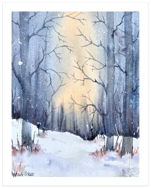 Tablouri personalizate Zi de iarna