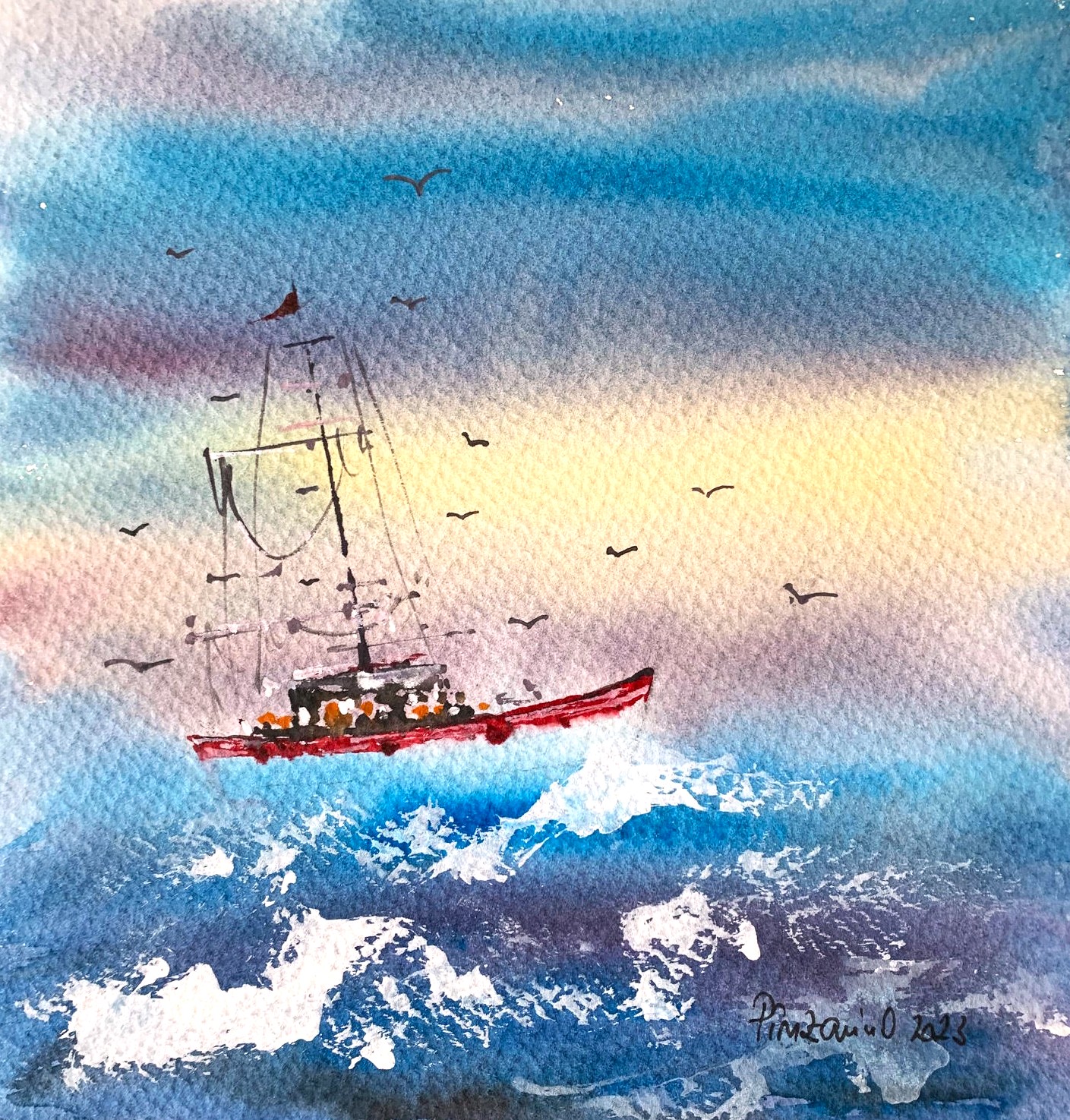 Tablouri personalizate apus